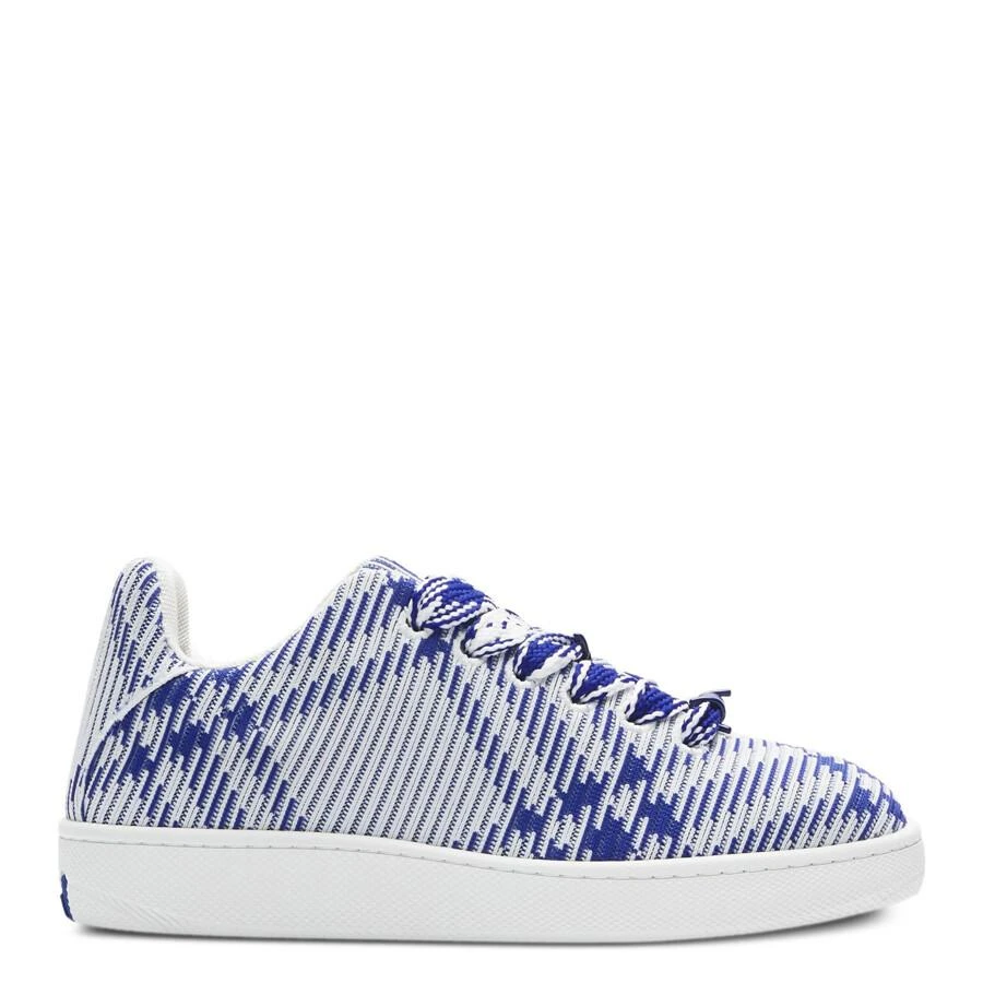 Burberry Burberry Box Checked Leather Sneakers, Brand Size 39 ( US Size 6 )
