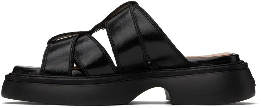 Ganni Black Mule Sandals 3