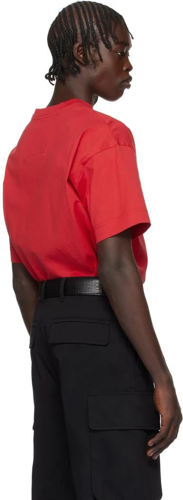 Givenchy Red 'GIVENCHY' T-shirt 3