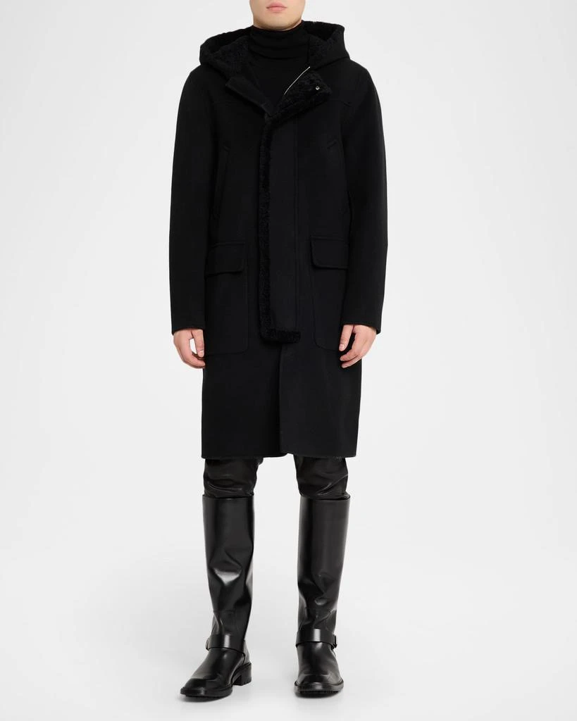 Men's Abraham Long Wool Coat with Shearling Trim  On Sale Now with Up to  50% Off | Discover Exclusive Deals & Savings at BeyondStyle  Authentic  Mackage Men|men|coats|clothing with Limited-Time Discounts,