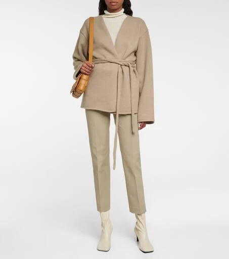 Joseph Coleman high-rise slim gabardine pants 2