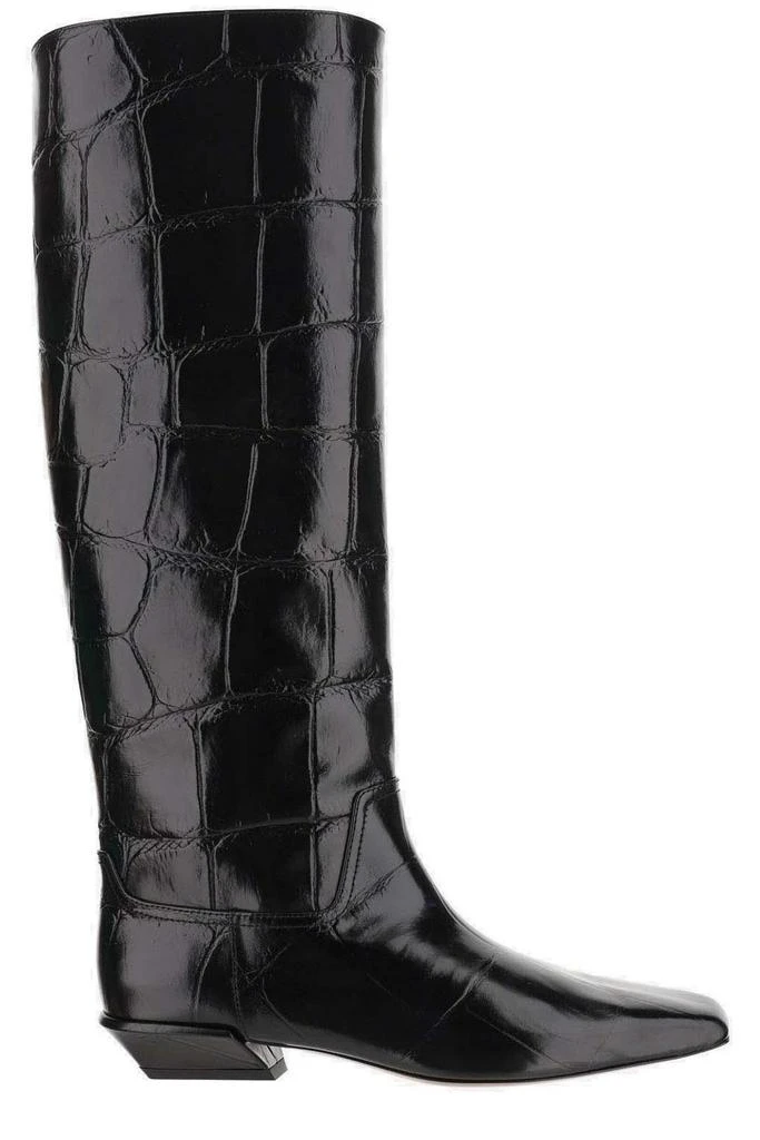 Paris Texas Paris Texas Bettina Embossed Knee-High Boots 1