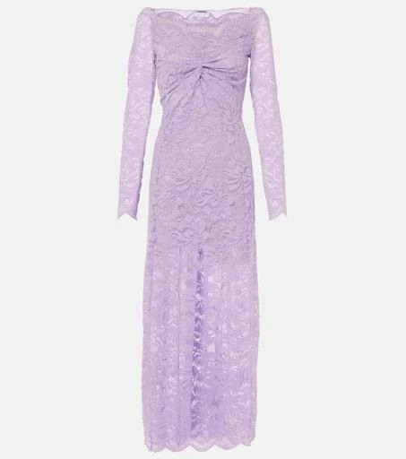 Rabanne Lavender lace gown 1