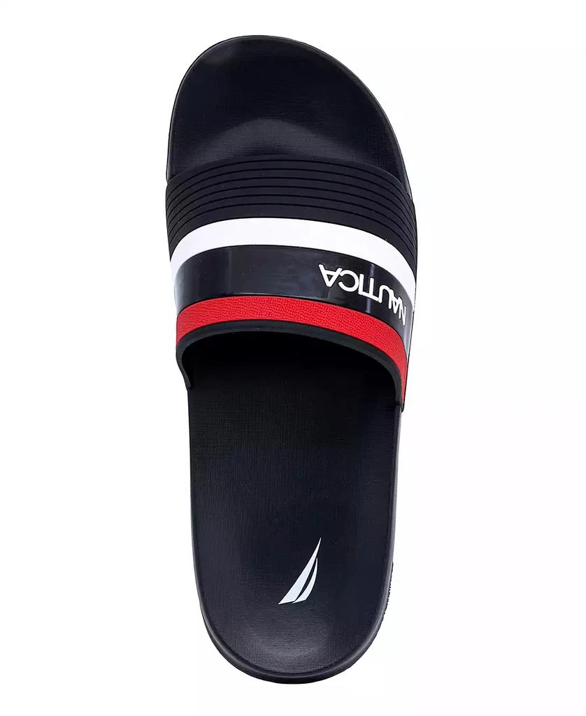 Nautica Men's Fitz Round Toe Pool Slides 4