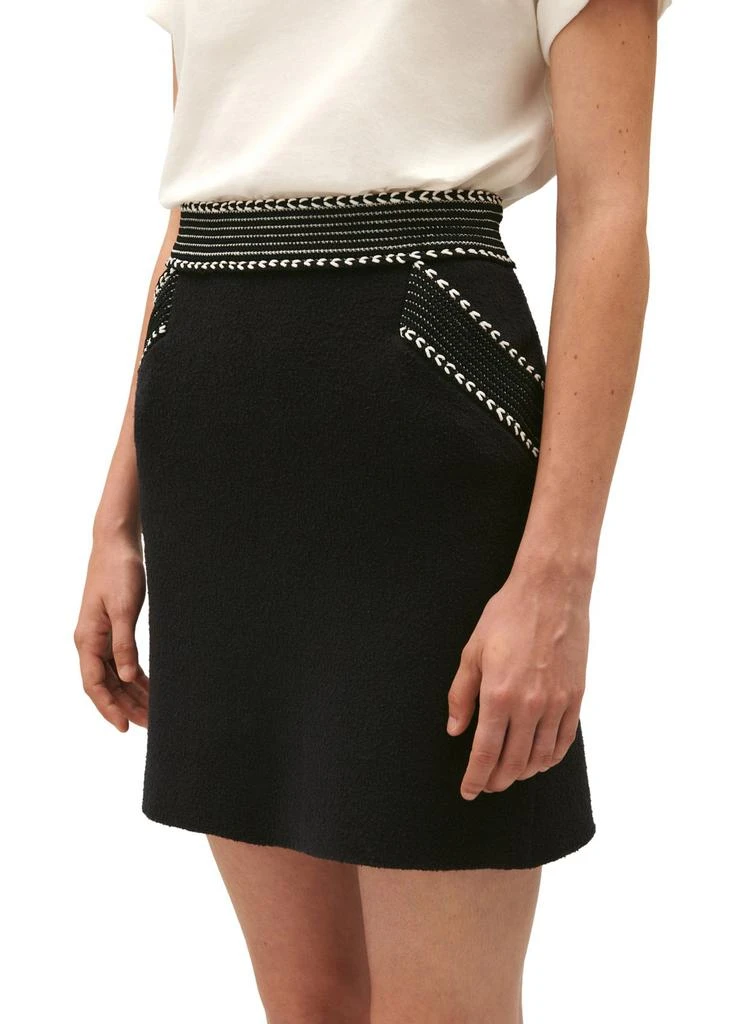 Claudie Pierlot Short knit skirt 4