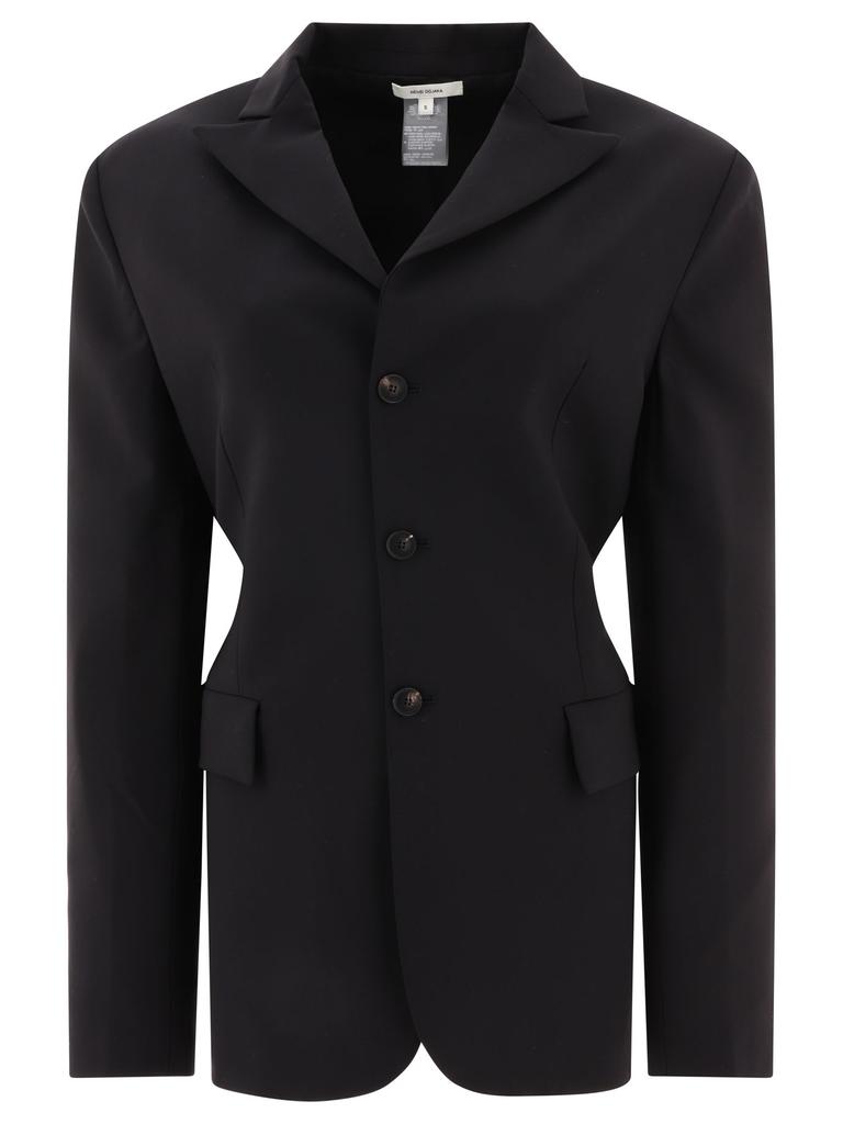 ジャケット Nensi Dojaka Black stretch wool blazer Nensi Dojaka Black Stretch Wool Blazer - Suits - BeyondStyle