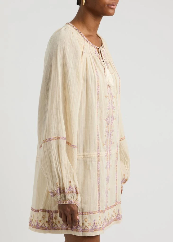 Isabel Marant Étoile Parsley embroidered cotton-voile mini dress 2