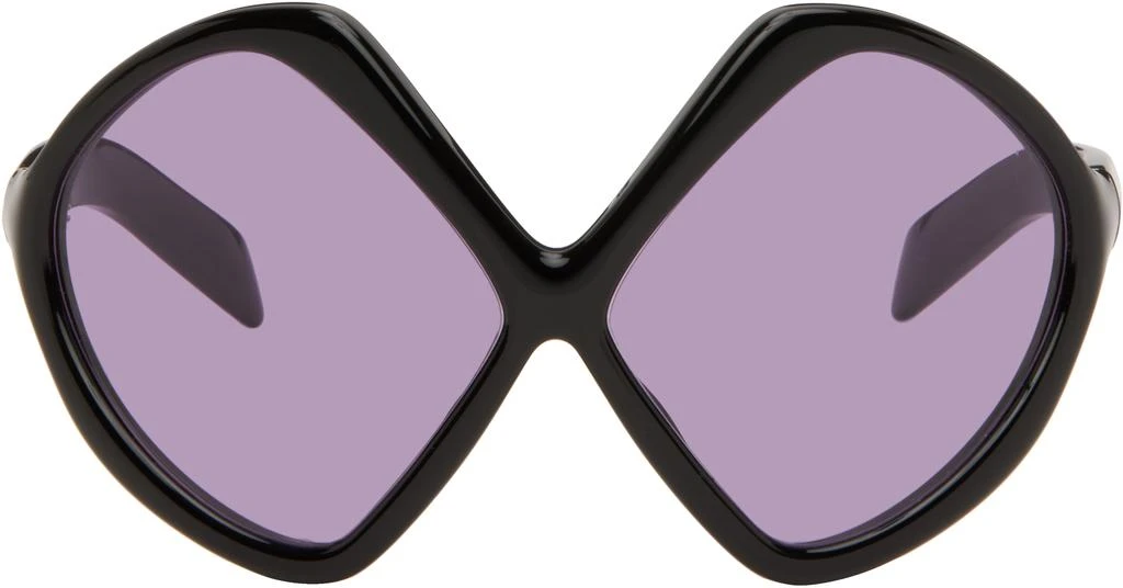 Prada Black Runway Oversized Sunglasses 1