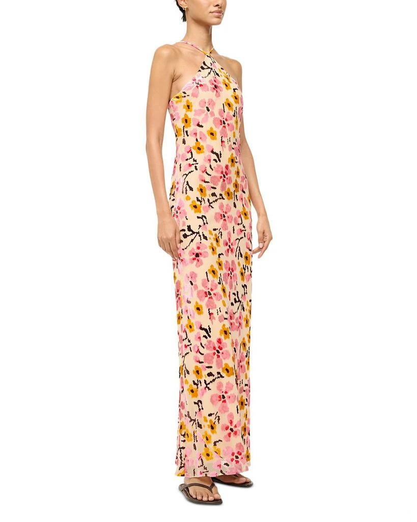Staud Cubism Halter Dress 4
