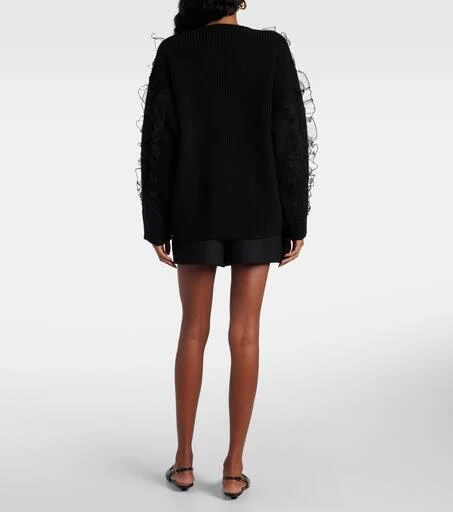 Valentino Embroidered wool sweater 3