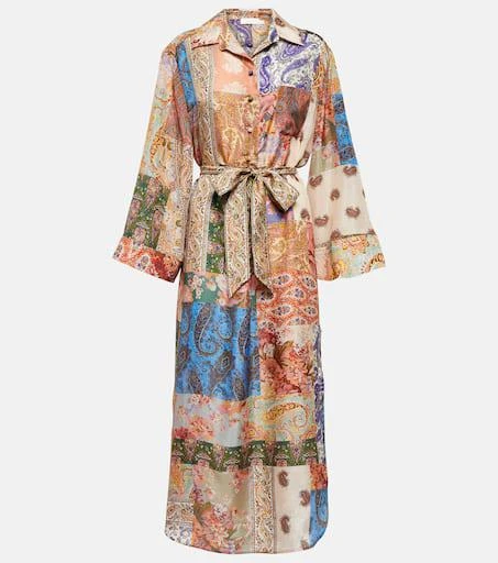 Zimmermann Devi printed silk midi dress 1