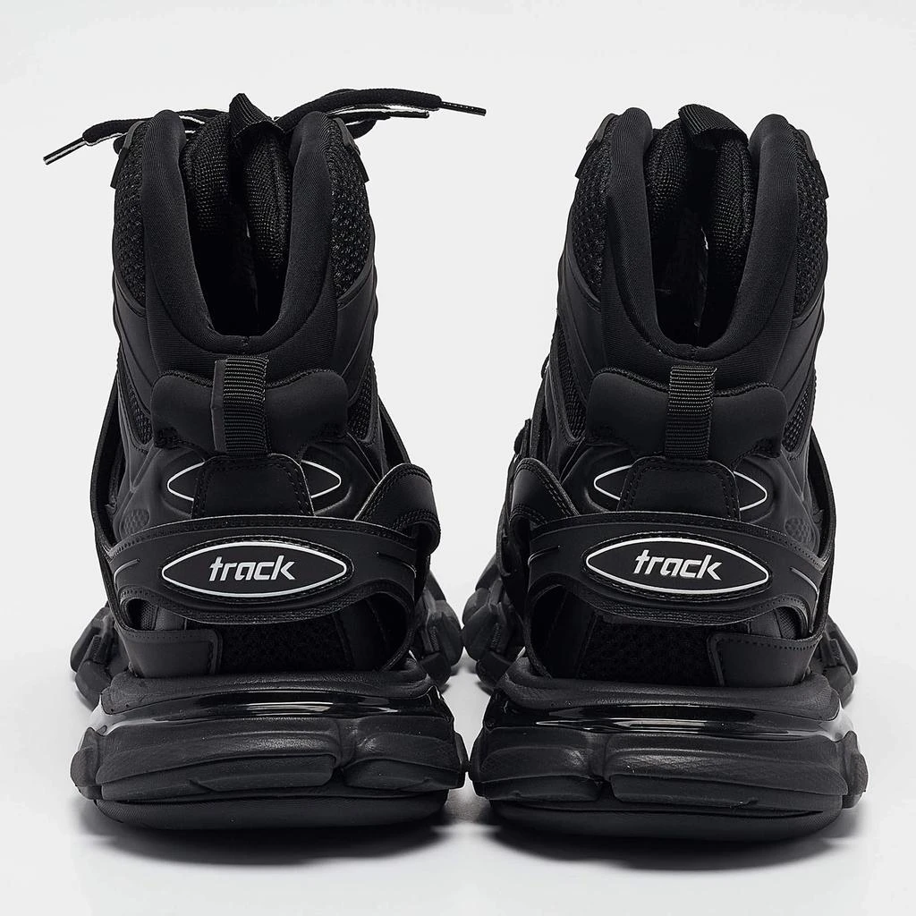 Balenciaga Balenciaga Black Mesh and Faux Leather Track Hike High Top Sneakers Size 43 5