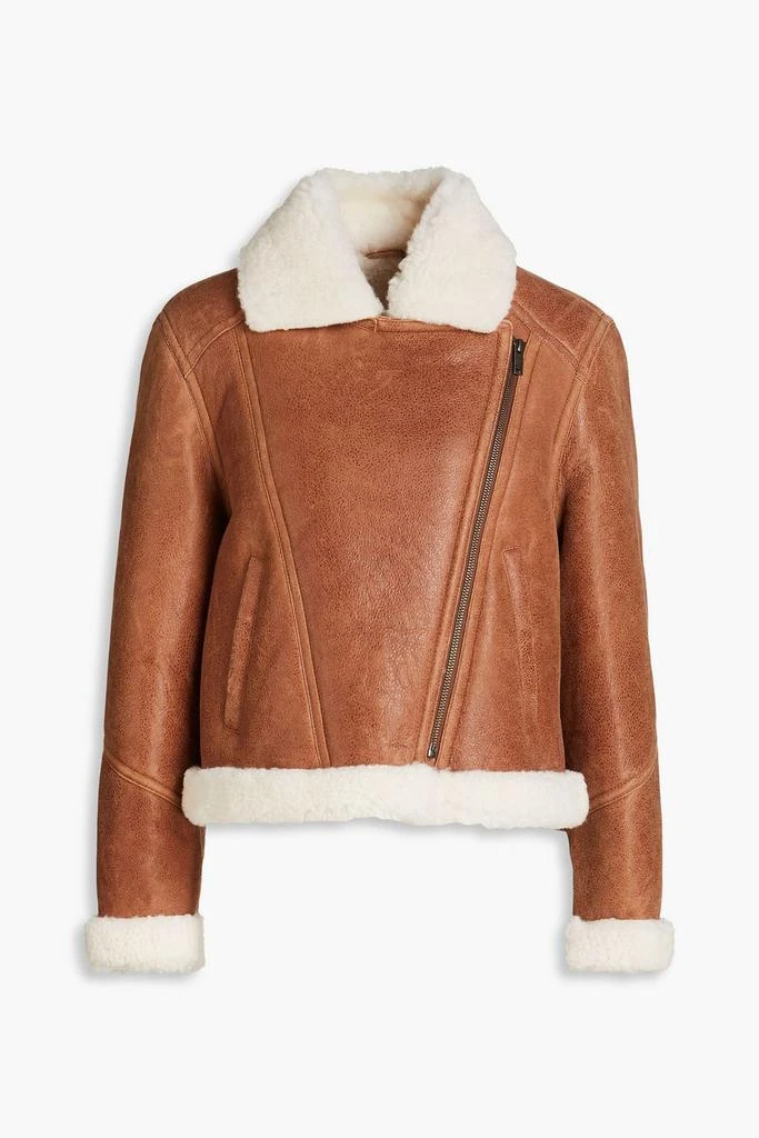 MAJE Shearling jacket 1