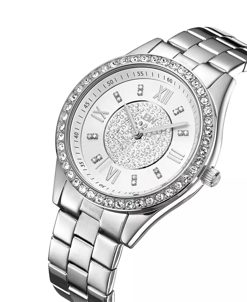 Jbw Women's Mondrian Diamond (1/6 ct.t.w.) Stainless Steel Watch 3