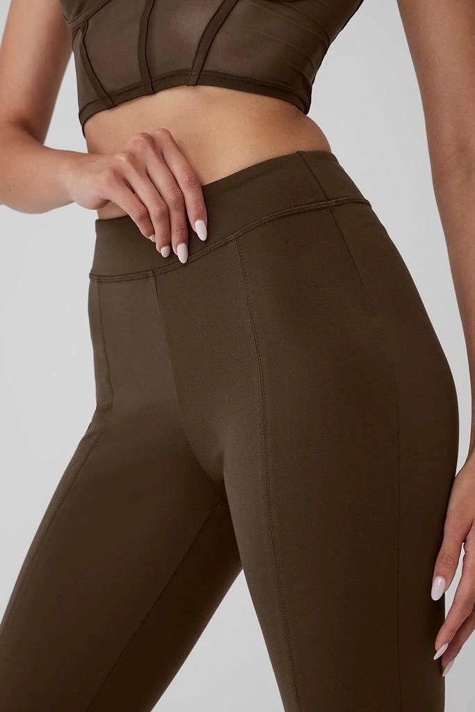 Alo Airbrush High-Waist Flutter Legging - Espresso 5