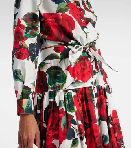 Dolce & Gabbana Floral cotton shirt 5