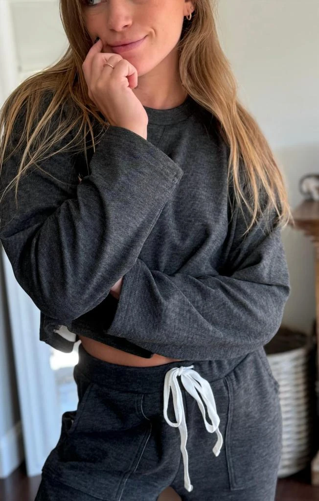 Bobi Bobi - Everyday Drop Shoulder Pullover Top 6
