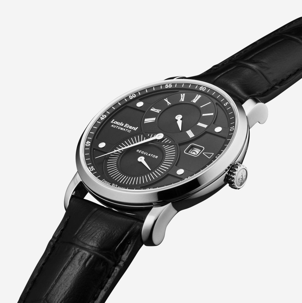 Louis Erard Louis Erard Excellence Regulator Stainless Steel Automatic Men's Watch 86236AA02.BDC51