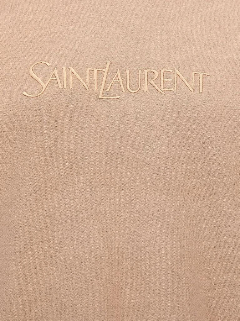 Yves Saint Laurent Saint Laurent Logo Embroidered Crewneck Sweatshirt 4