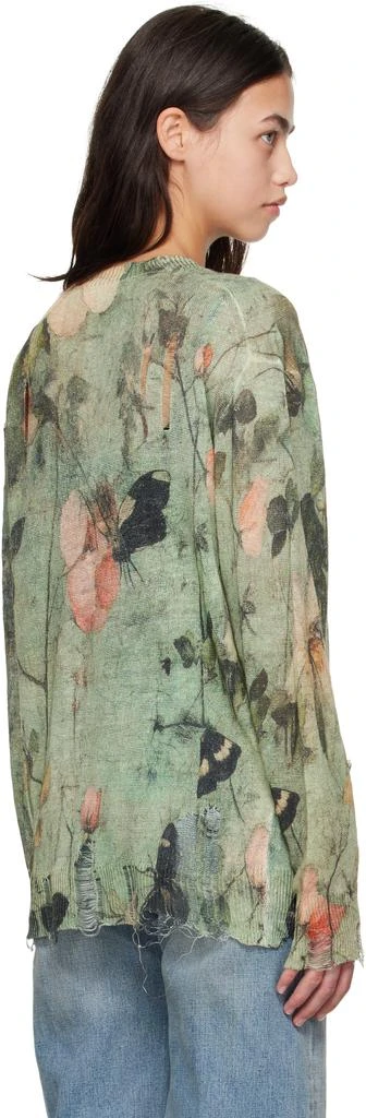 R13 Green Boyfriend Cardigan 3