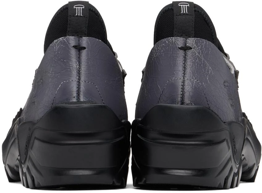 Demon Gray & Black Bero Boots 2