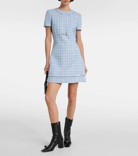 Versace Gianni Ribbon 70 leather ankle boots 2