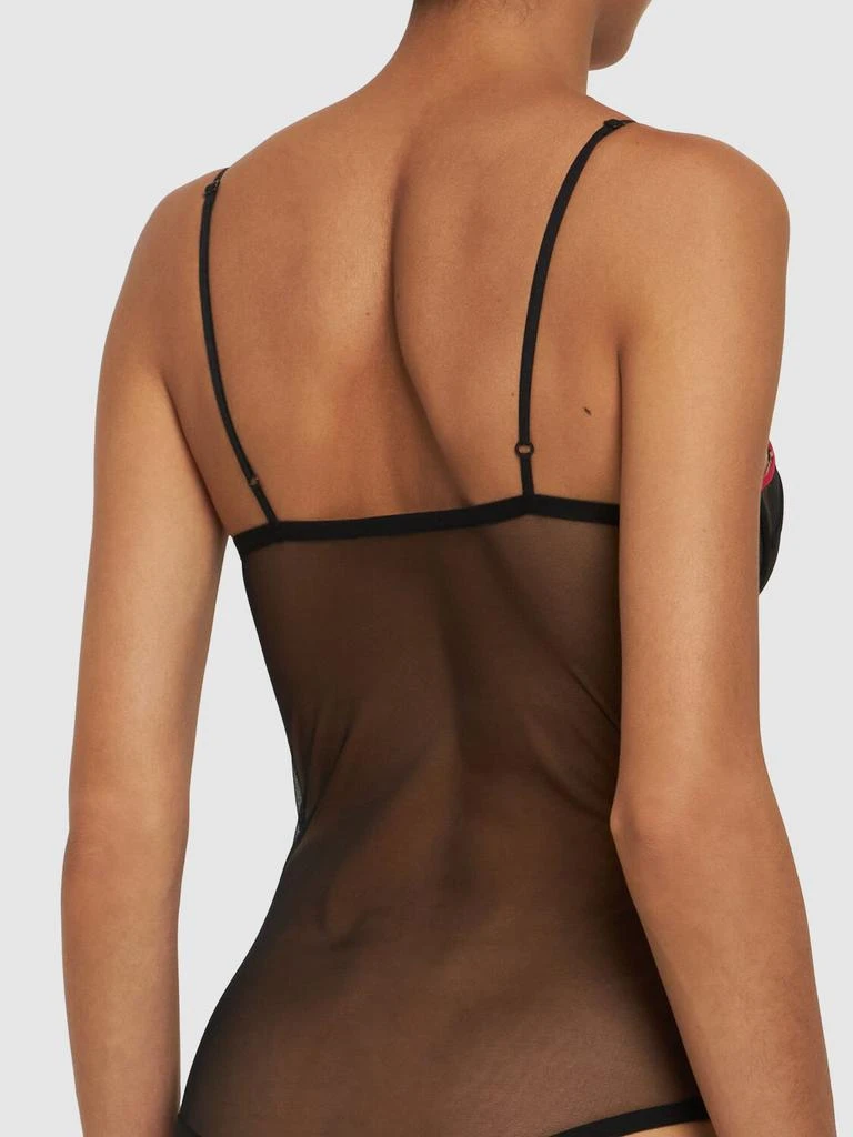 NENSI DOJAKA Heartbeat Cutout Bodysuit 2