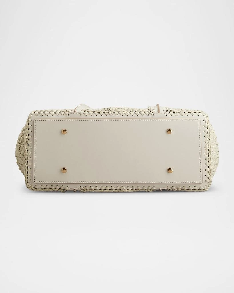 Tod's Crochet Shopping Tote Bag 5