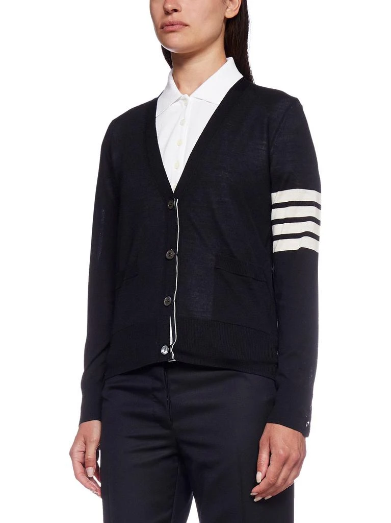 Thom Browne Thom Browne 4 Bar V-Neck Cardigan 3