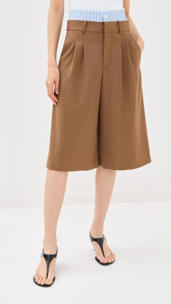 Monse Jumbo Fit Double Waistband Shorts 6