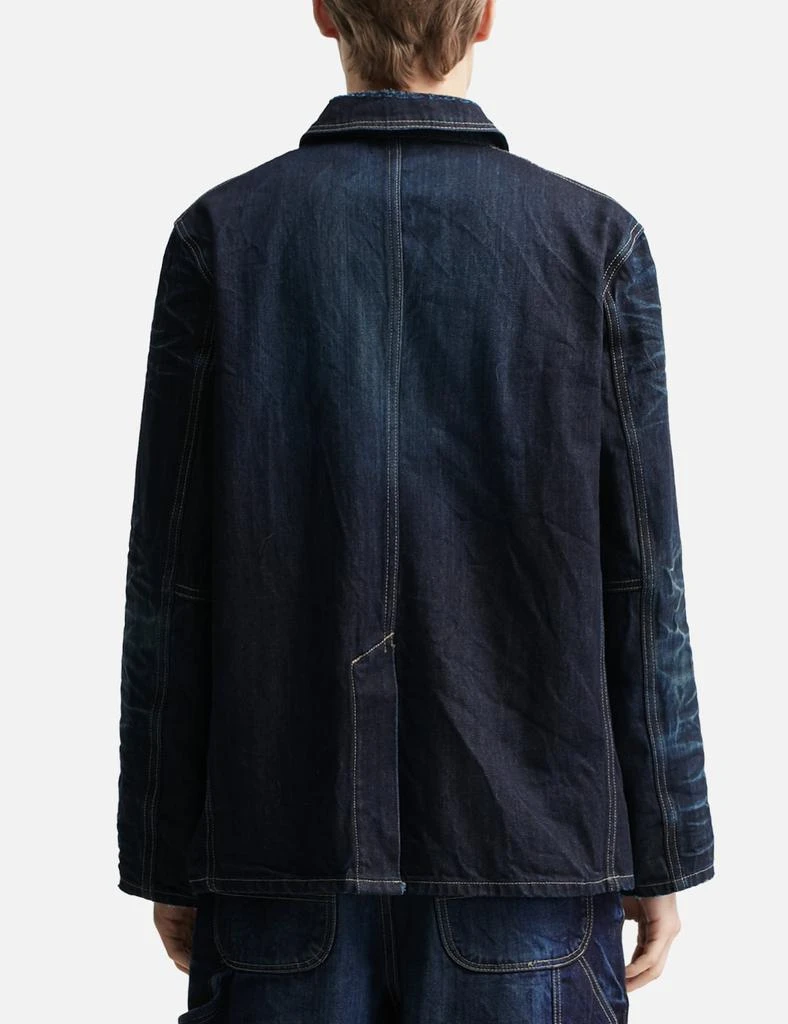 THUG CLUB Denim Blazer 4