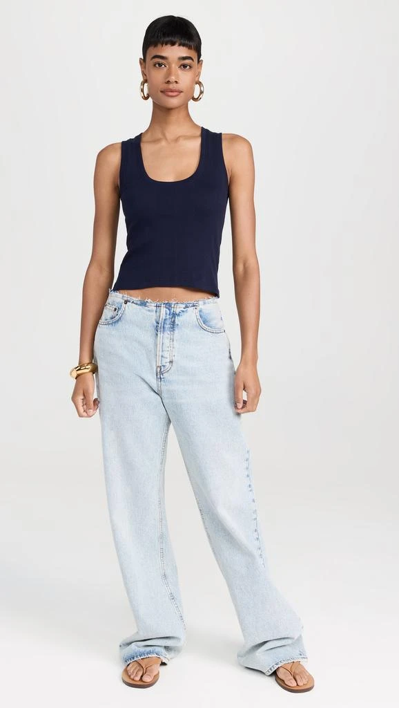 Goldie Cotton Rib Crop Tank 4