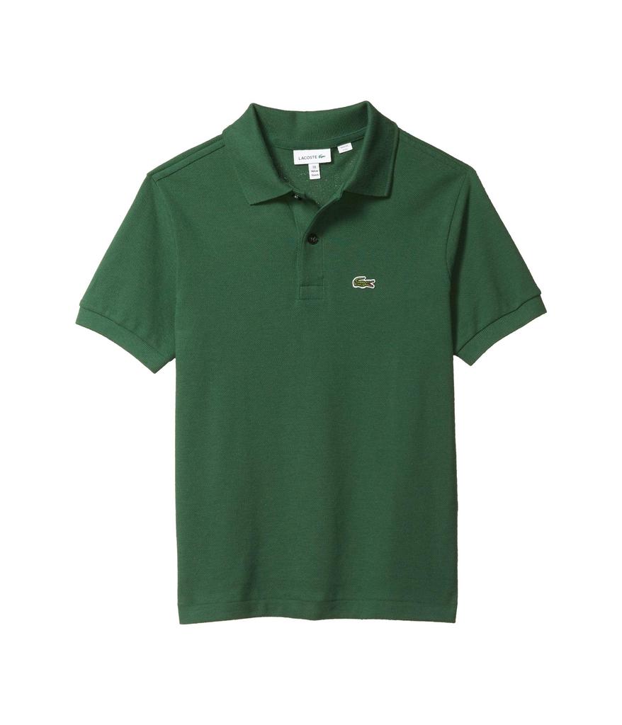 Lacoste L1812 Short Sleeve Classic Pique Polo (Toddler/Little Kids/Big Kids)