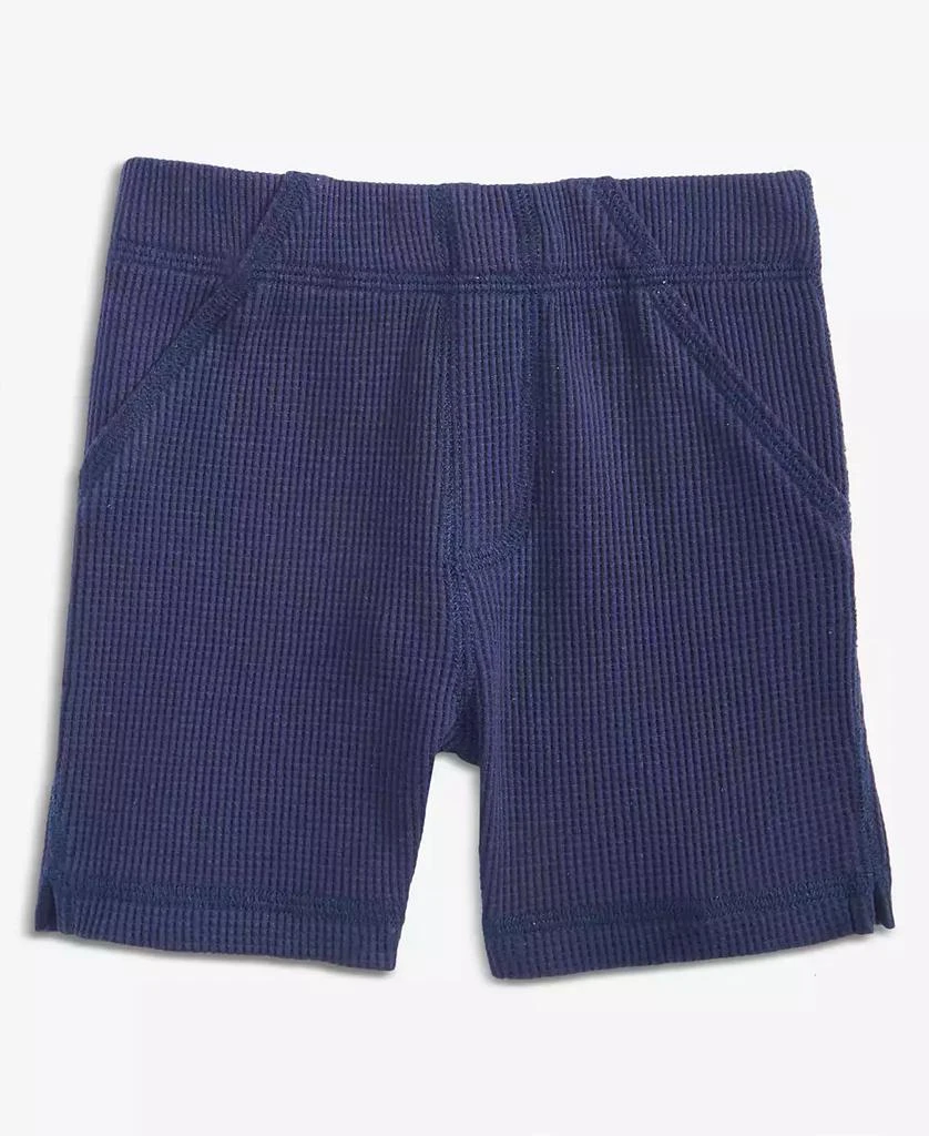 First Impressions Baby Boys
 Solid Waffle Shorts, Macy
s Exclusive