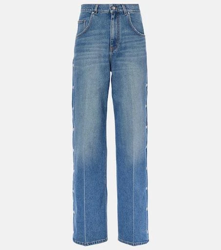Stella McCartney Mid-rise wide-leg jeans 1
