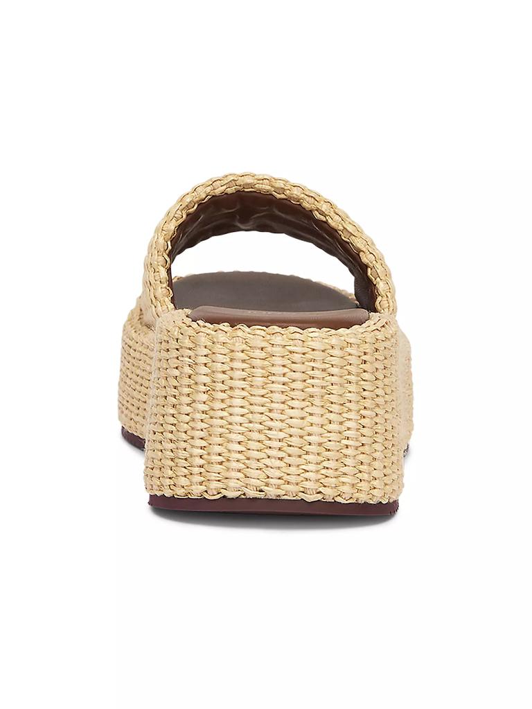 サンダル・ミュール FENDI SS25 Raffia Sunshine slippers (8R8515AUHI F1DAI) Fendi Sunshine Fabric Beige | Fendi