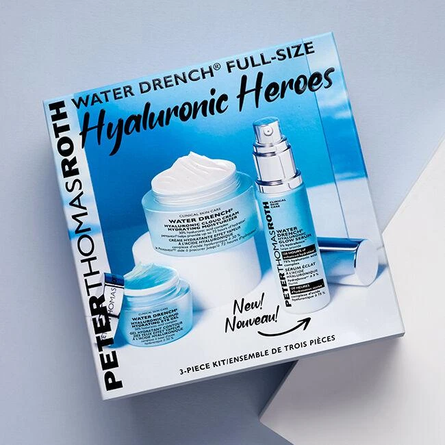 Peter Thomas Roth Water Drench Full-Size Hyaluronic Heroes 3-Piece Kit