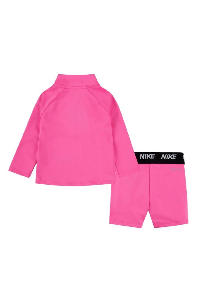 NIKE Dri-FIT Half Zip Jacket & Bike Shorts Set 2