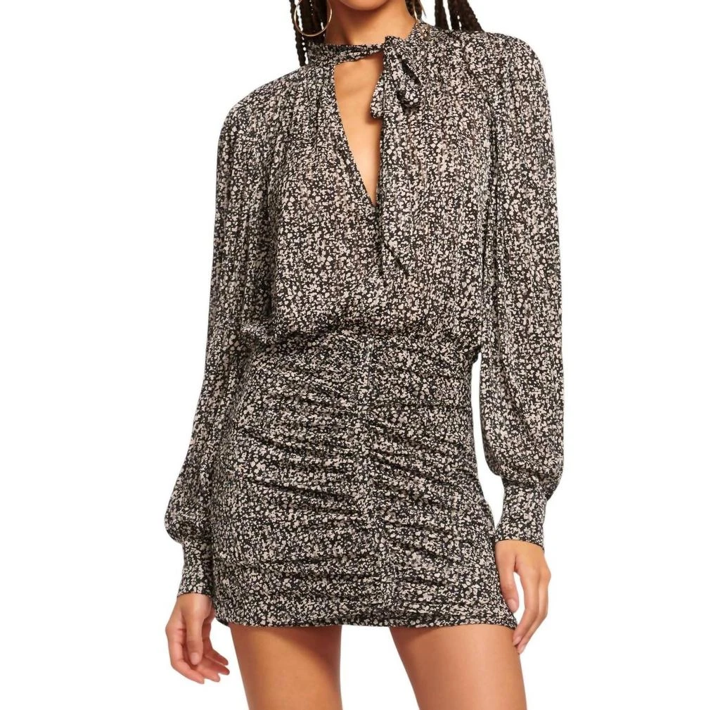 Ramy Brook Ralston Dress In Black Sahara 1