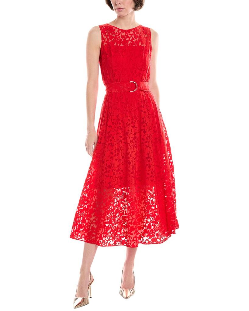 Akris Burnout Midi Dress