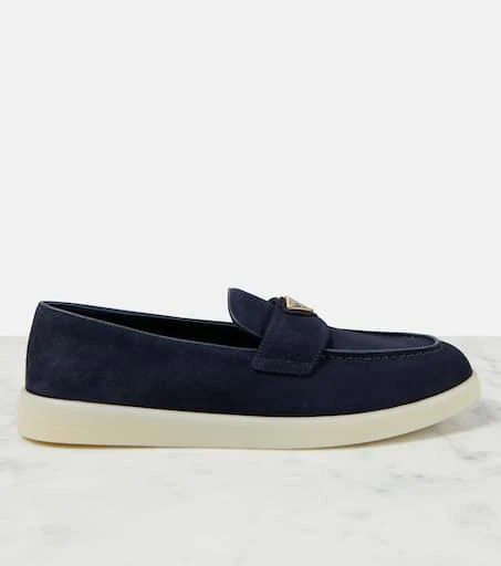 Prada Saint Tropez suede loafers 6