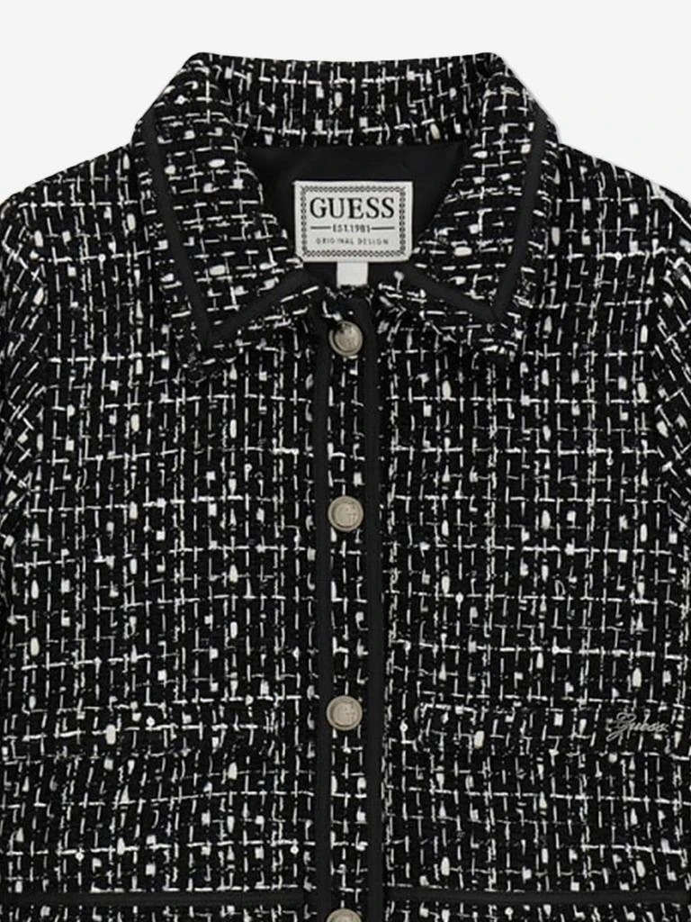 GUESS Guess Girls Tweed Blazer in Black 3