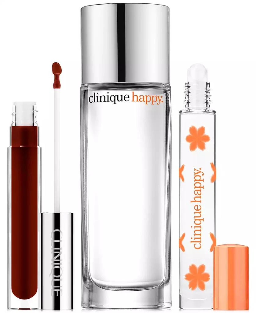 Clinique 3-Pc. Perfectly Happy Fragrance & Black Honey Lip Gloss Gift Set 2