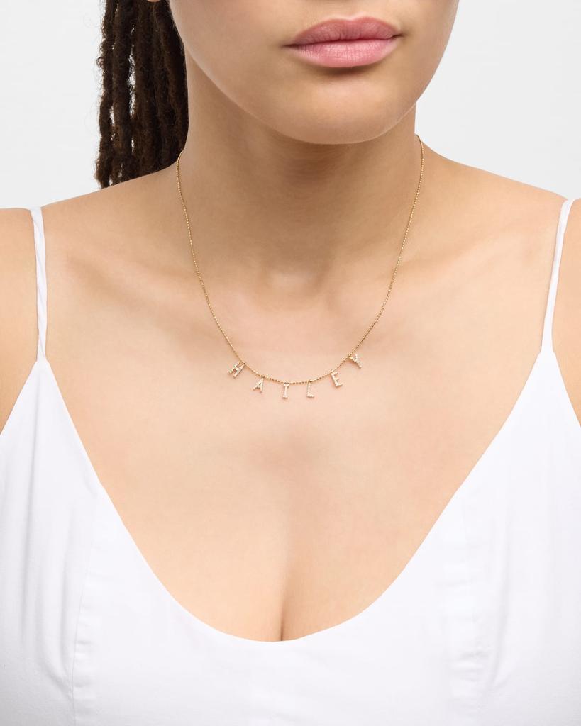 Tai 14K Gold-Plated Sterling Silver 6-Letter Personalized Necklace