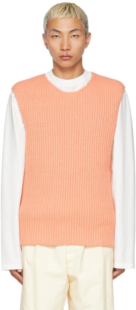 Jil Sander Pink Wool Sweater 1