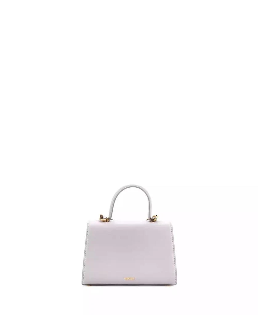 Pre-Owned Versace Small Medusa 95 Top Handle Bag Leather 6