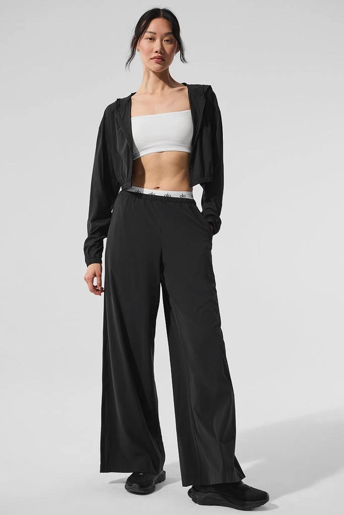 Alo Breezy Wide Leg Pant (Long) - Navy