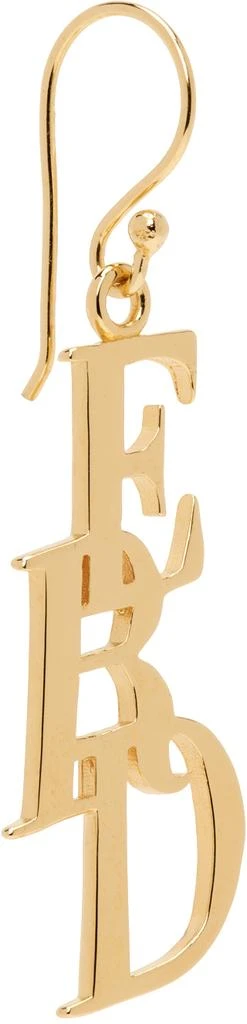 Enfants Riches Deprimes Gold Small Monogram Single Earring 2