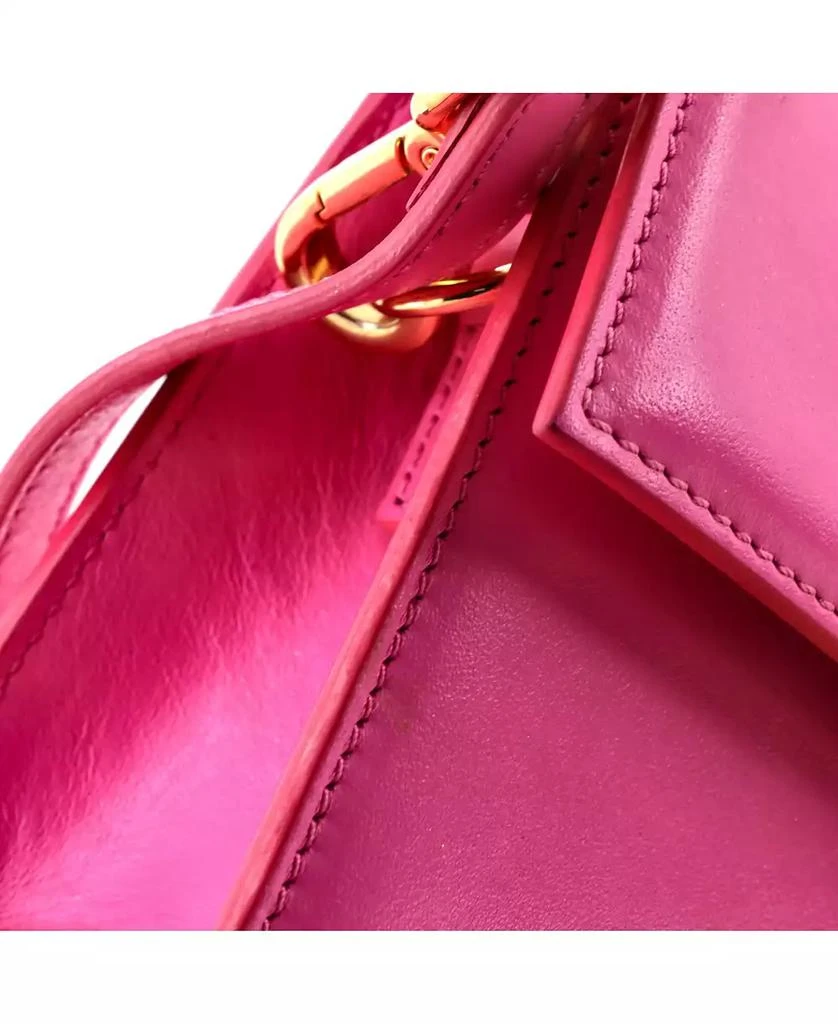 Pre-Owned Jacquemus Le Grand Bambino Flap Bag Leather 6