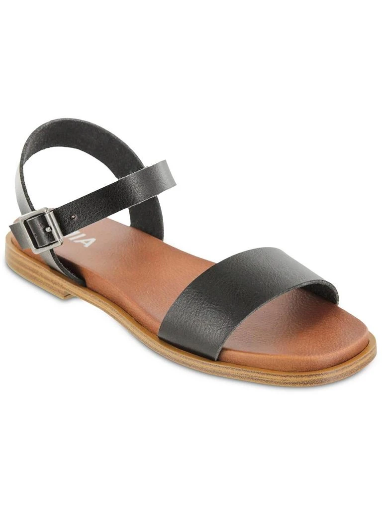MIA Karina Womens Faux Leather Flat Slingback Sandals 1